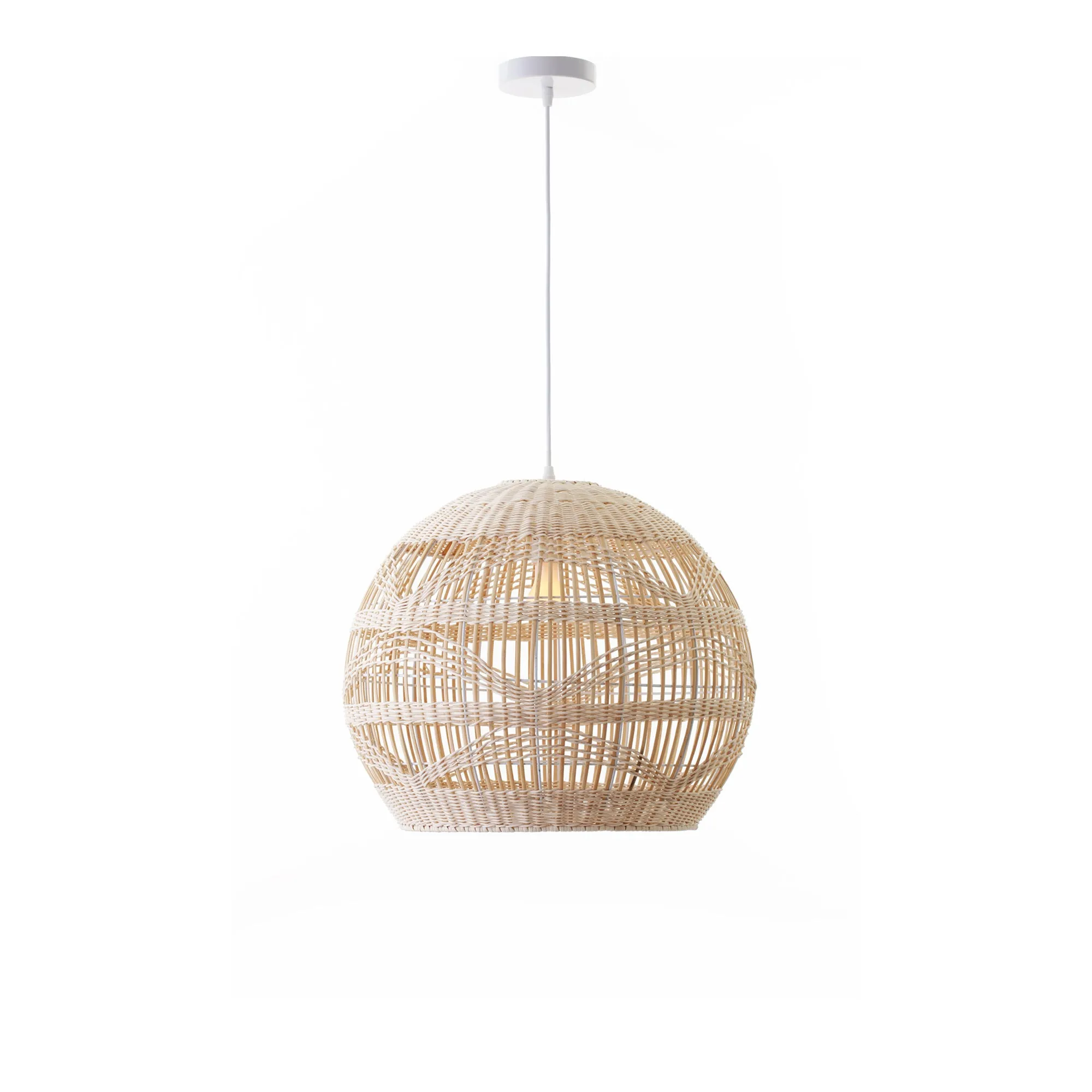 Lexi Adasha Rattan Pendant Light