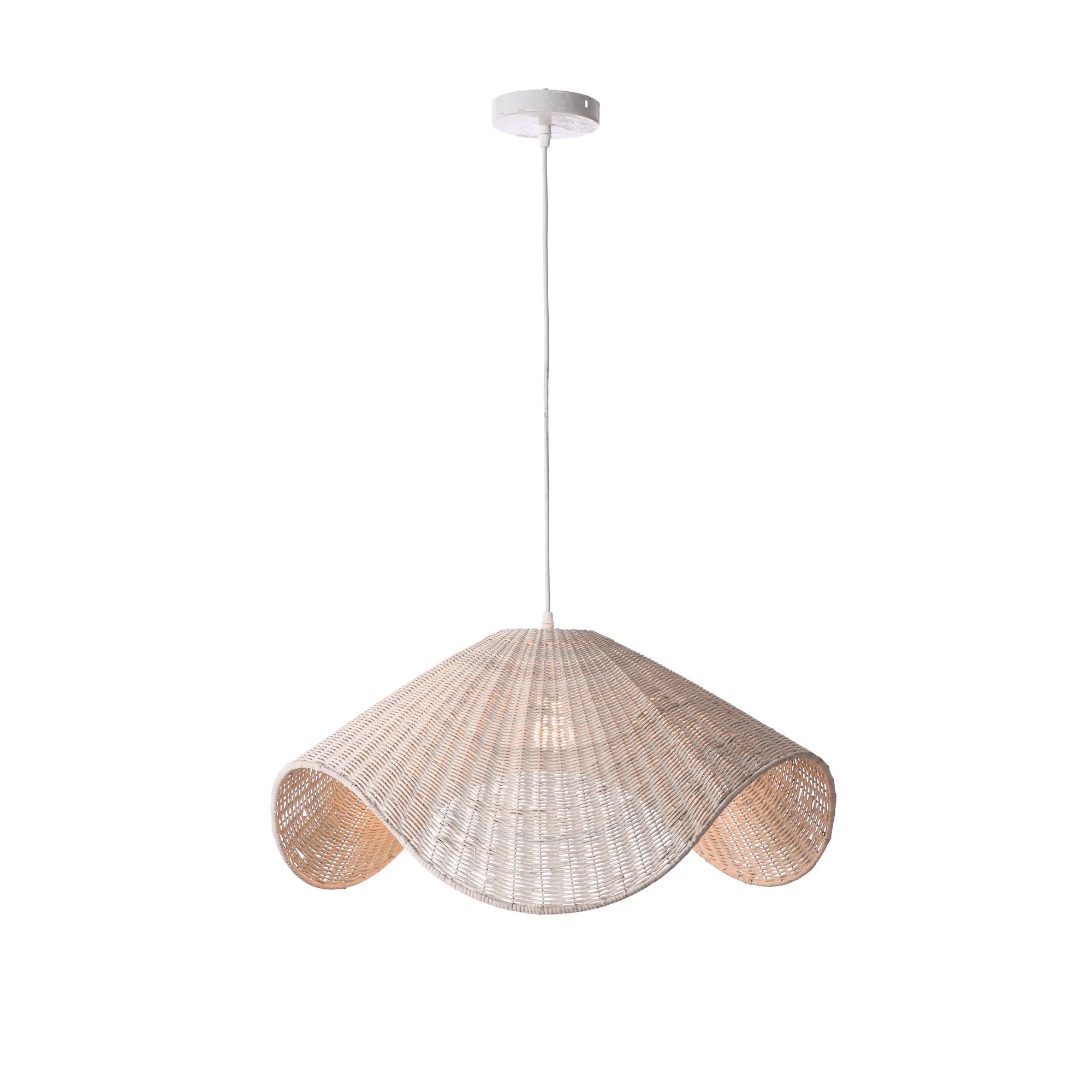 Lexi Adaya Rattan Pendant Light