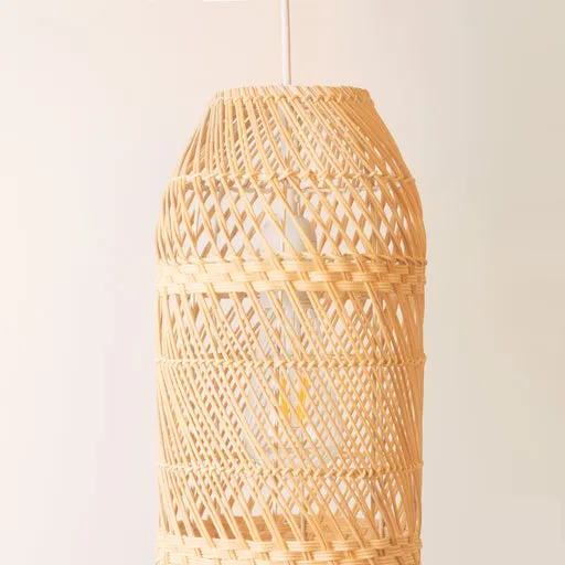 Lexi Zinnia Rattan Pendant Light