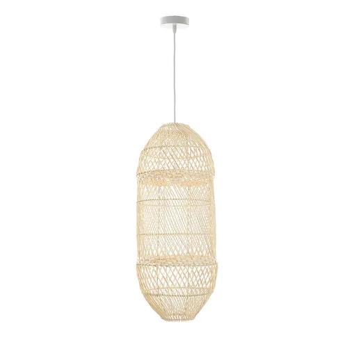 Lexi Zinnia Rattan Pendant Light