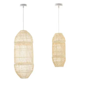 Lexi Zinnia Rattan Pendant Light
