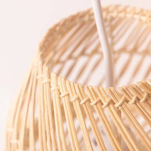 Lexi Zinnia Rattan Pendant Light