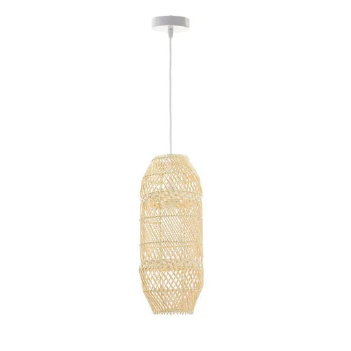 Lexi Zinnia Rattan Pendant Light