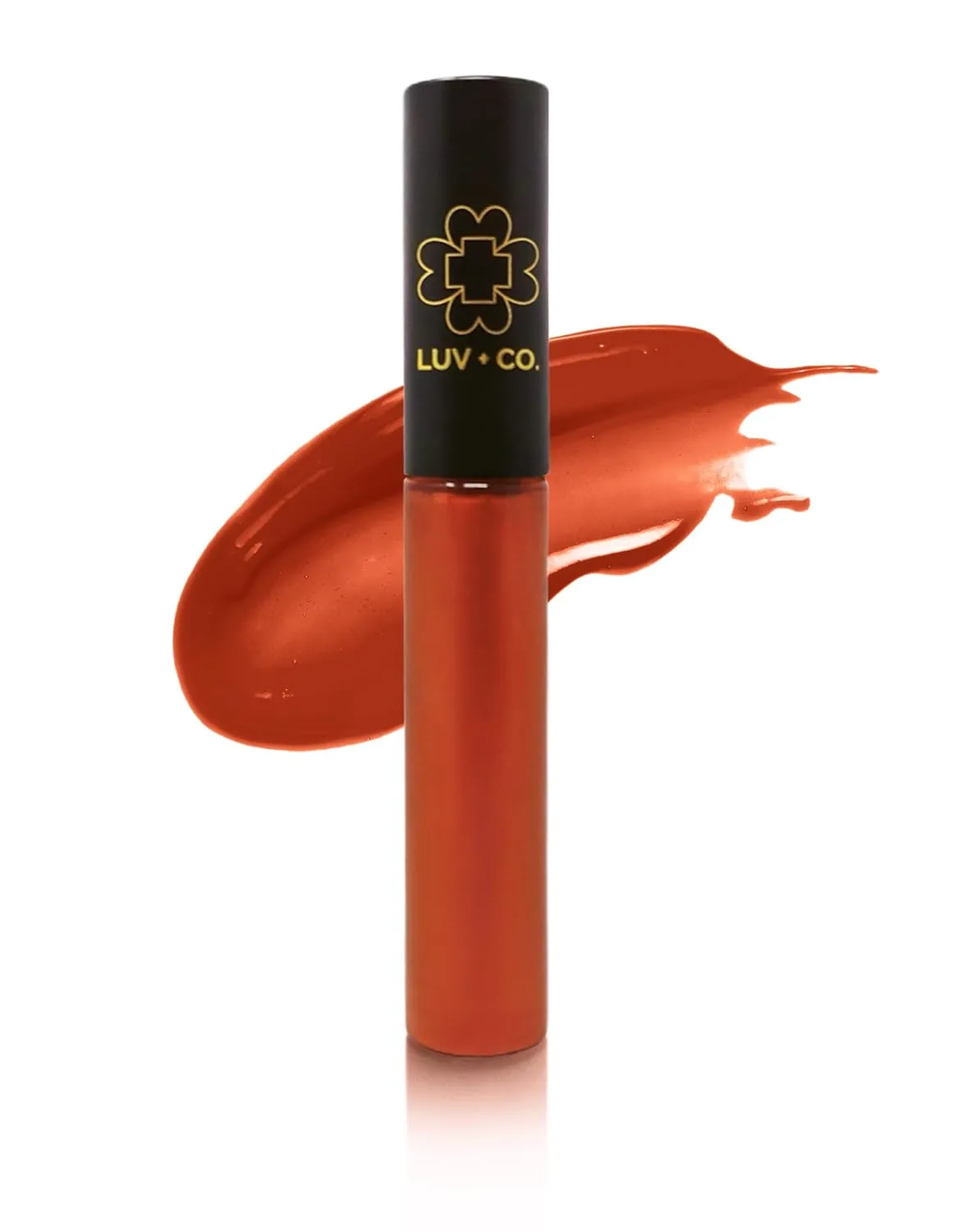 Lip Gloss 7ml 90% Organic Moisturizing Lip gloss Non Sticky Shiny Natural Colorants For Light Glossy Coverage Gluten Free Paraben Free | Bronze Orange Metallic | Sunset