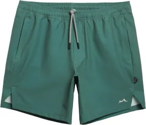maamgic Men's Gym Running Shorts 7 Inch Quick Dry Athletic Workout Shorts with Zipper Pockets No Liner