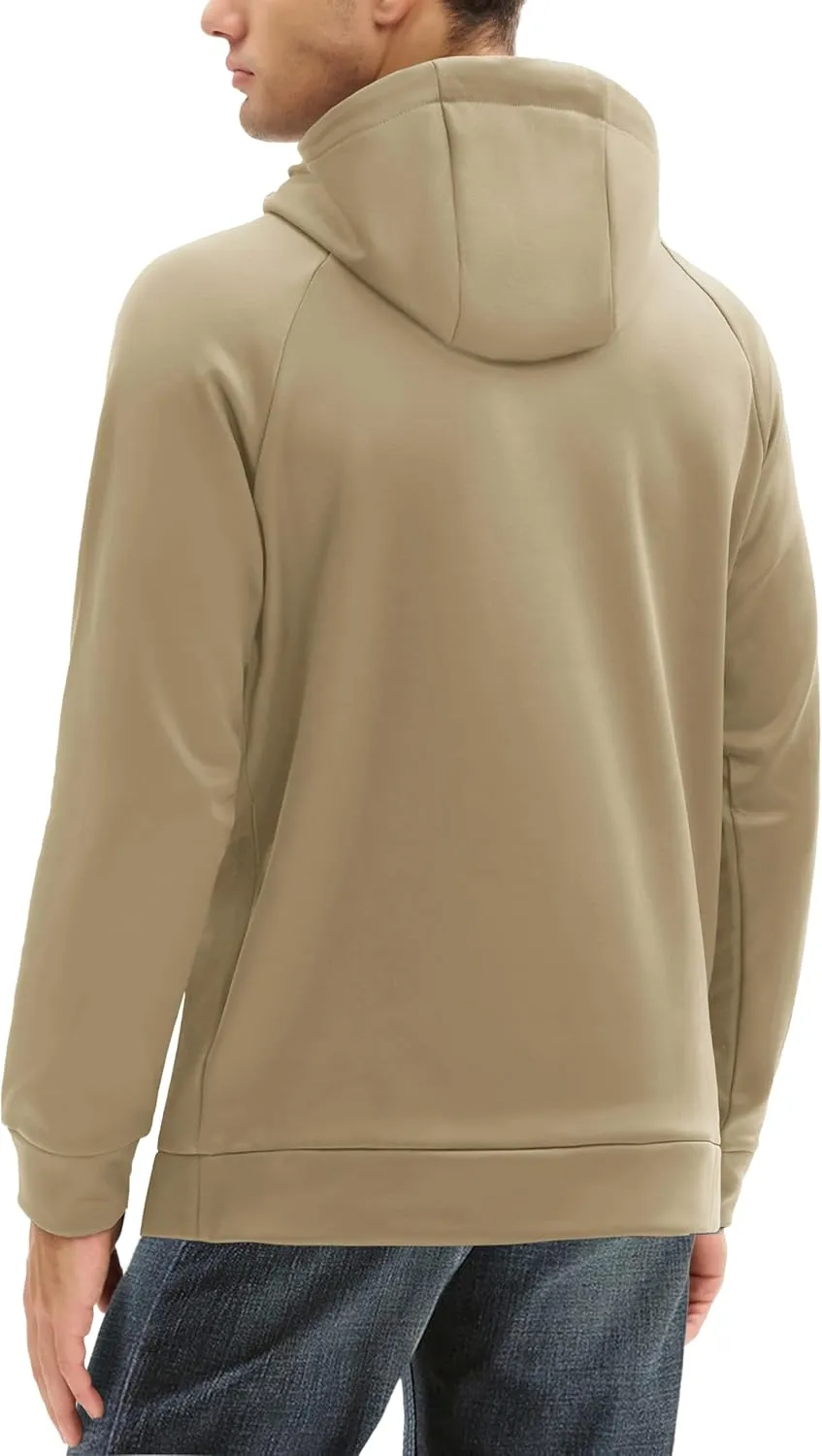 MAGCOMSEN Mens Hoodies Fleece Lined Casual Athletic Sweatshirts Pullover with Kangaroo Pocket