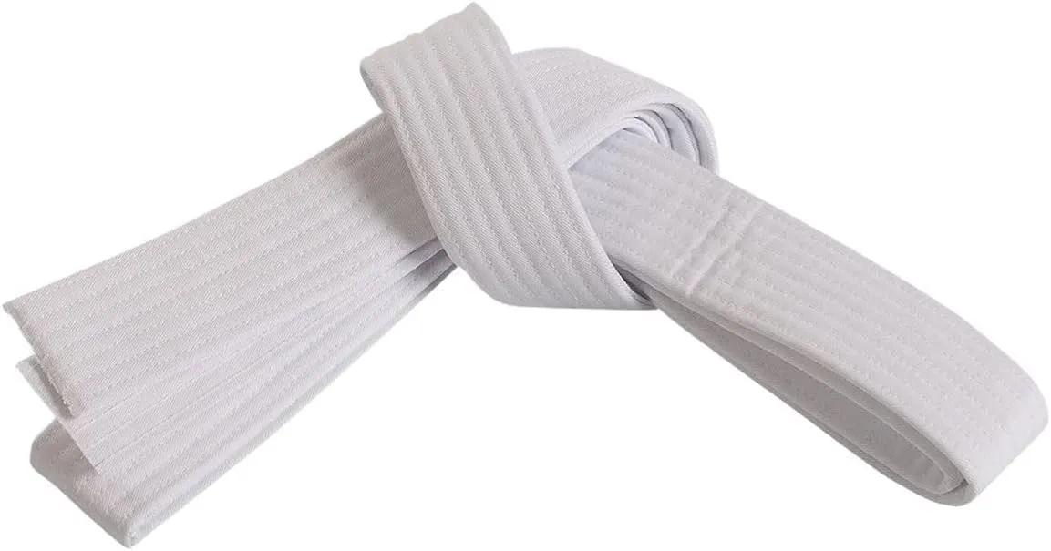 Martial Arts Karate Elastic Drawstring Uniform for Kids & Adult Lightweight Student Gi with Free Belt