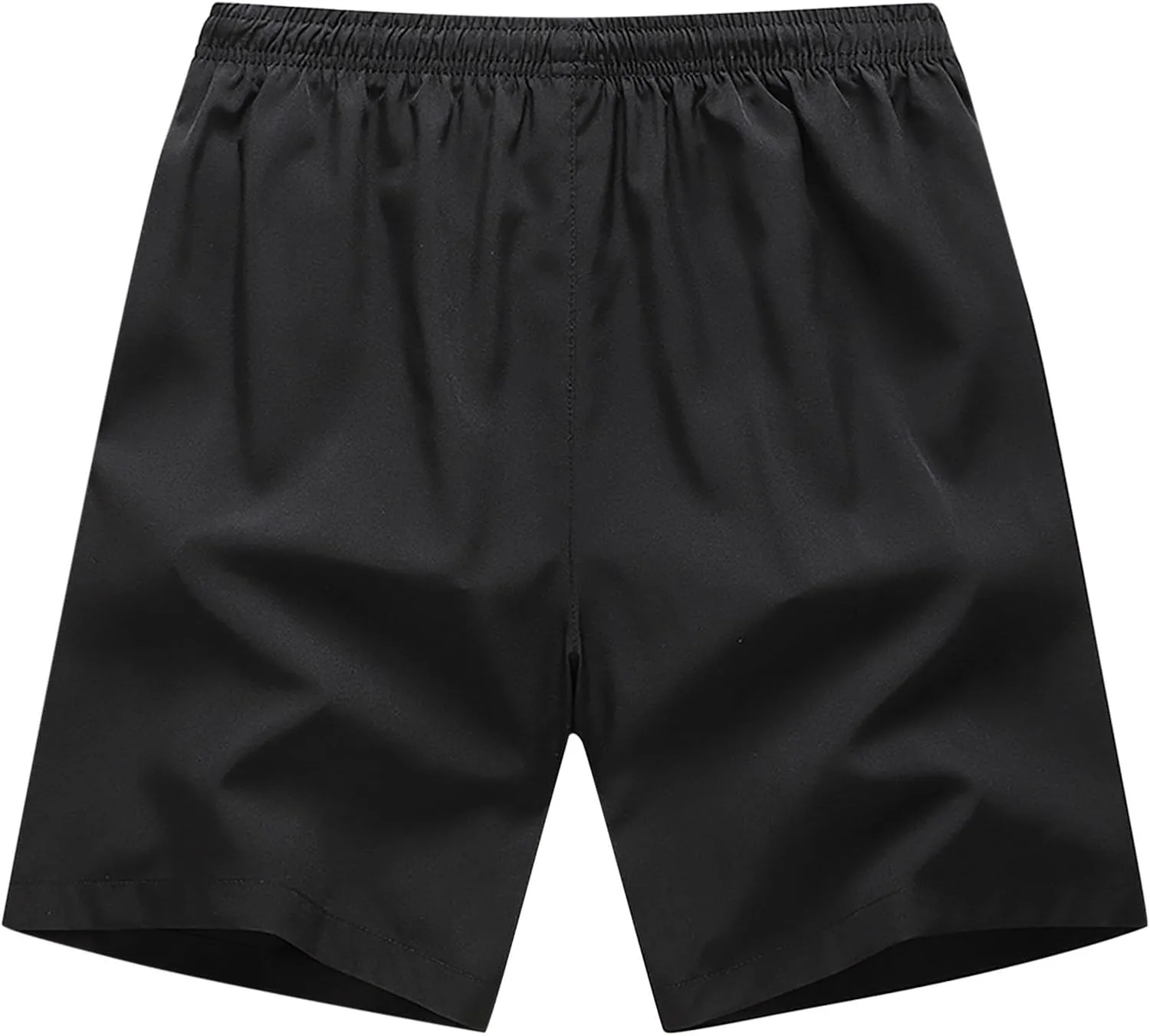 Men's 2PC Fashion Solid Color Elastic Waist Drawstring Shorts with Pocket Summer Casual Comfy Ventilate Sports Short