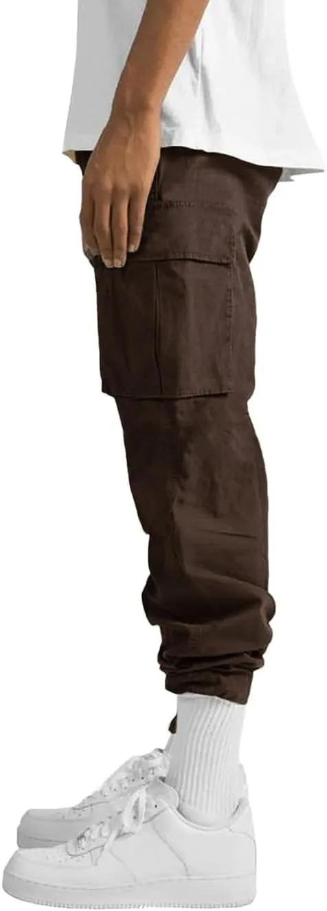 Mens Cargo Pants Casual Outdoor Hiking Pants for Men Athletic Joggers Sweatpants