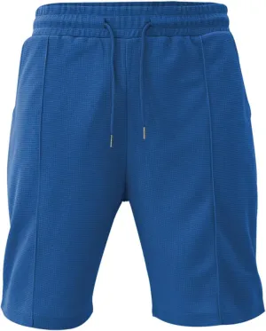 Mens Fashion Solid Color Drawstring Elastic Waist Training Trousers Summer Casual Ventilate Sports Running Shorts