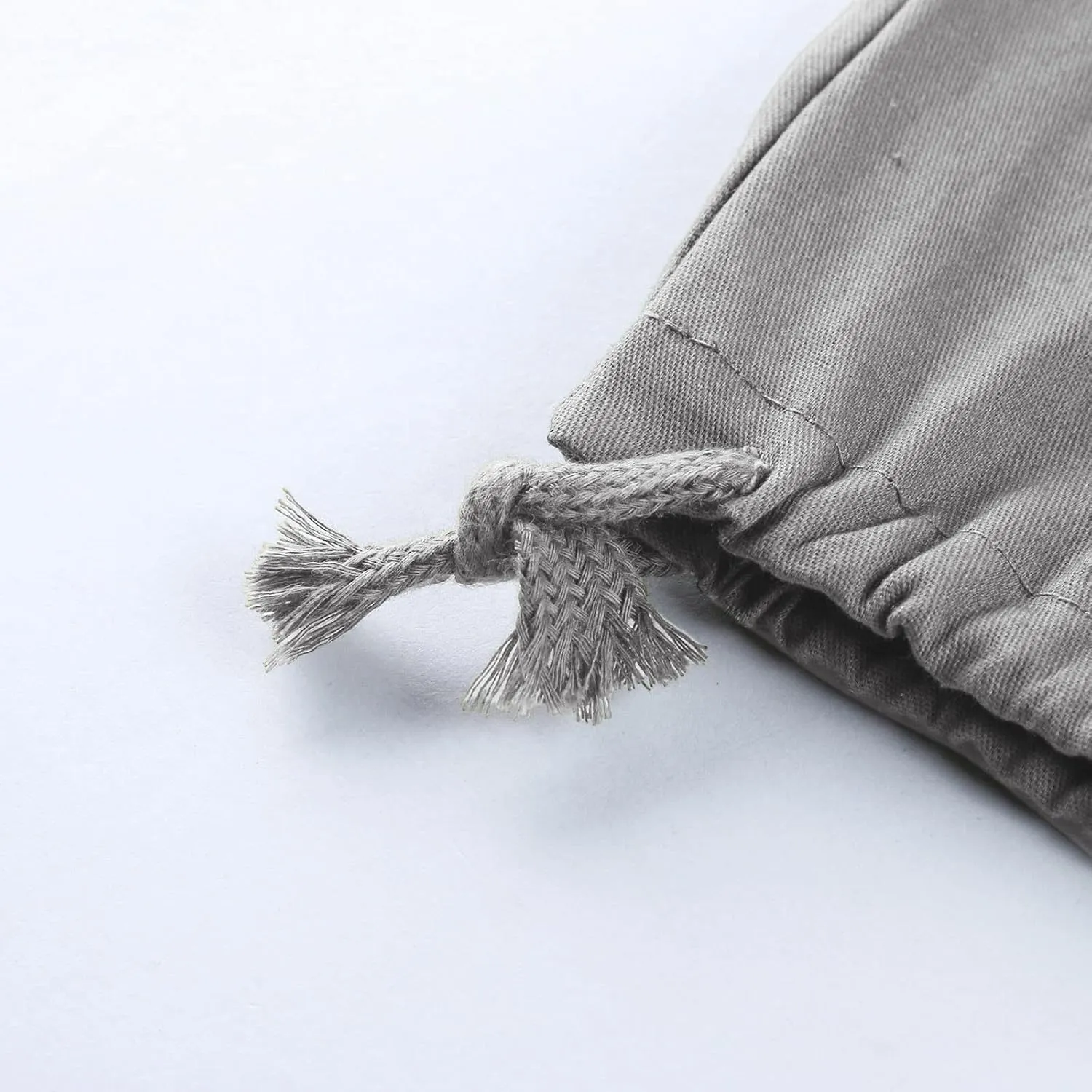 Mens' Fleece Joggers Sweatpants Solid Color Pants Men Overalls Drawstring Workout Tactical Joggers Sweatpants for Men