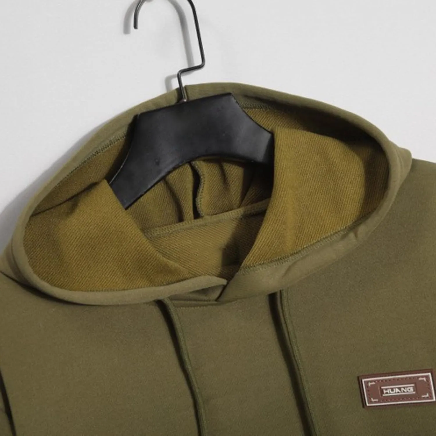 Men's Hoodies Basic Solid Vintage Drawstring Casual Loose Pullover Tops Big And Tall Comfy Lightweight Clothes 2024