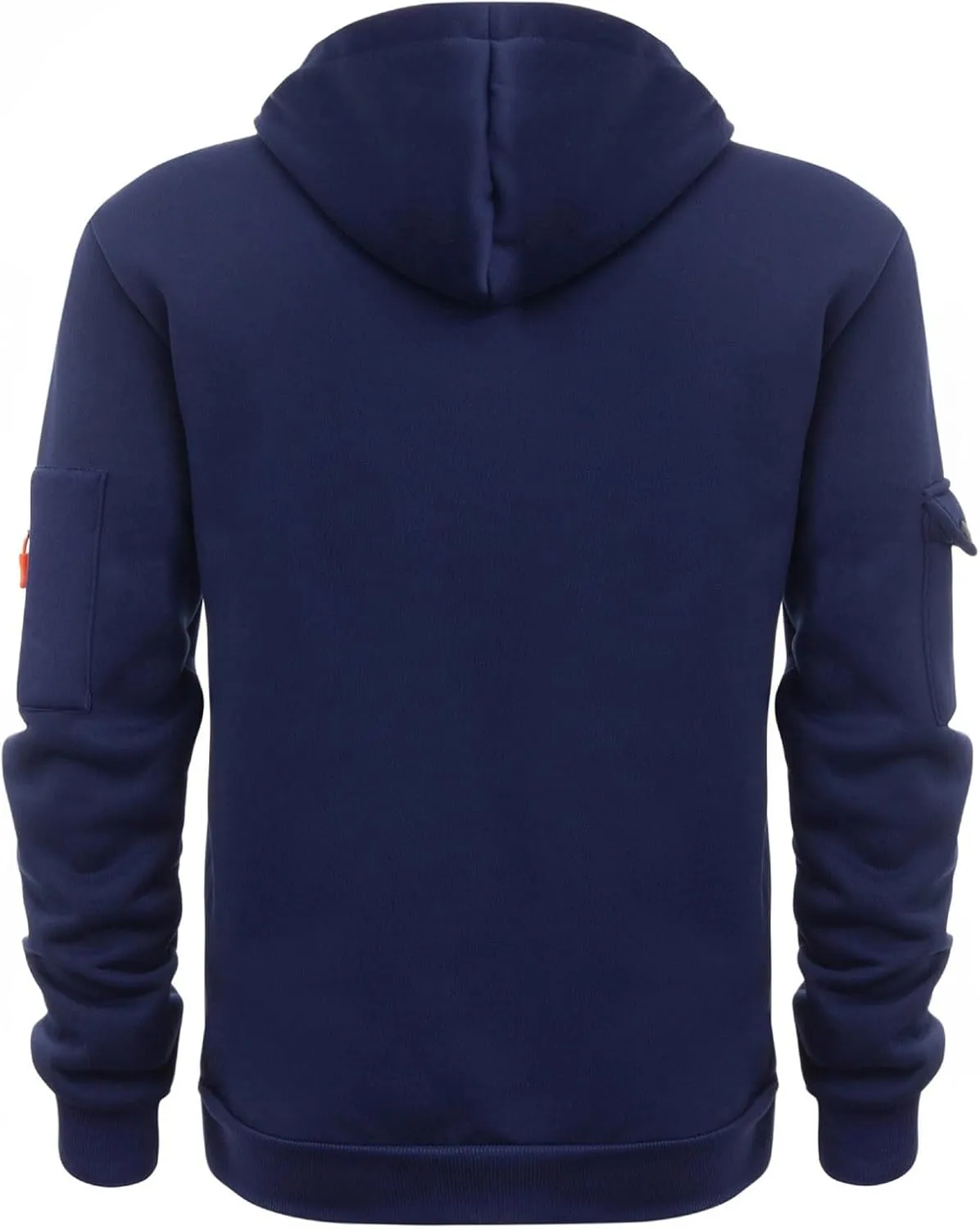 Men's Hoodies Quarter Zip Pullover Vintage Workout Running Active Hoodies with Pockets Military Tactical Sweatshirt