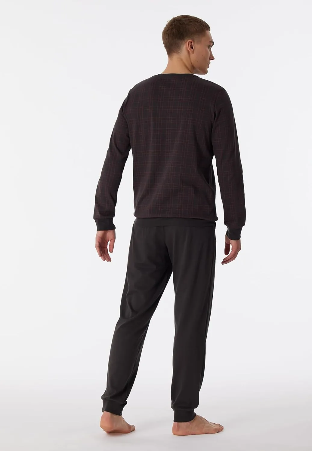 Men's Long Pyjamas - Fine Interlock Set