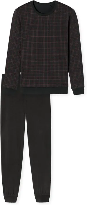 Men's Long Pyjamas - Fine Interlock Set