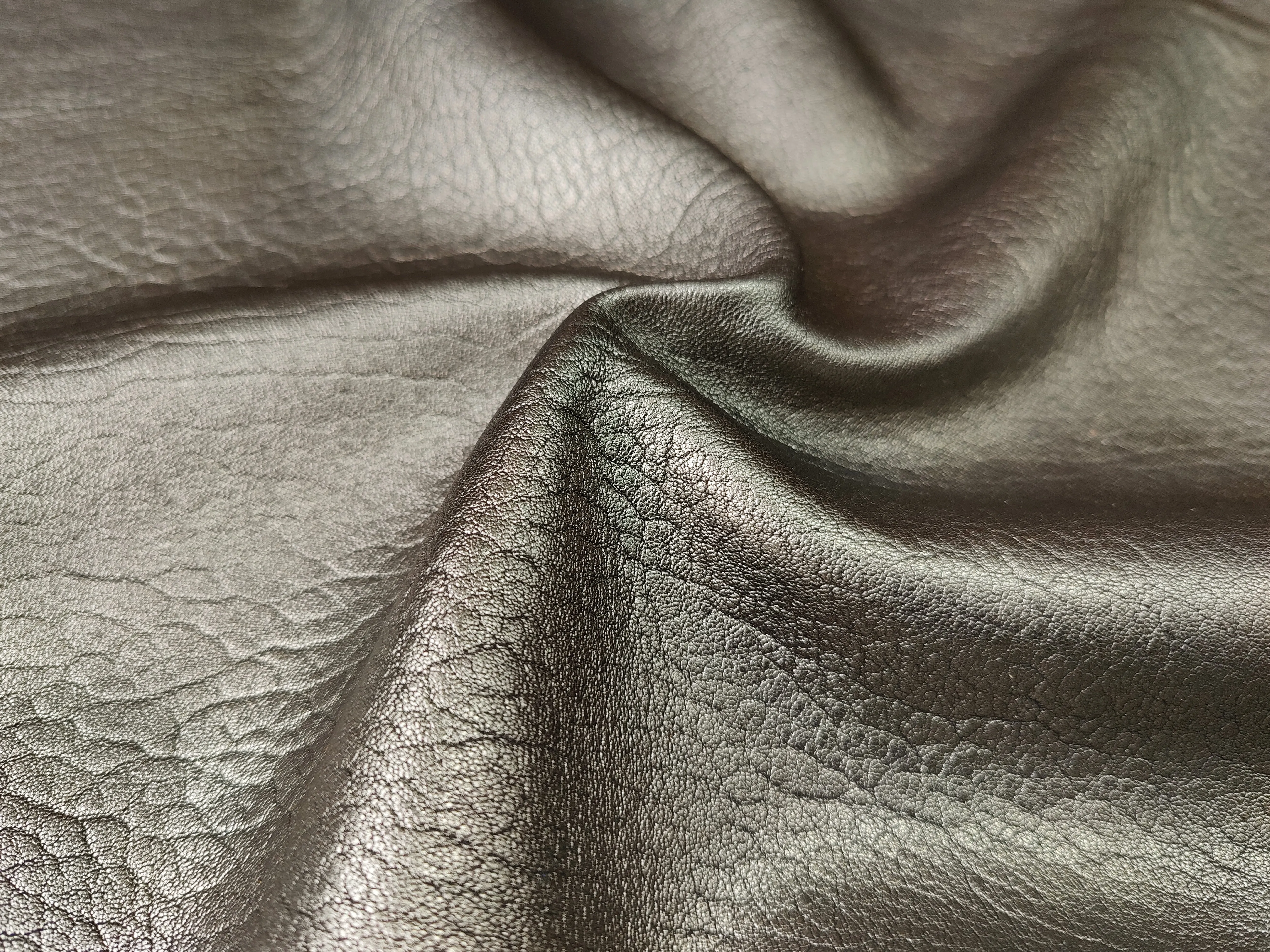 METALLIC GOATSKIN - SILVER - 1.2-1.4mm