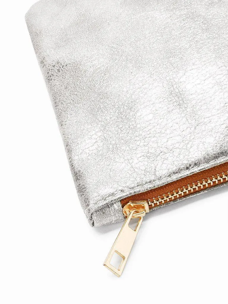 Metallic Makeup Bag