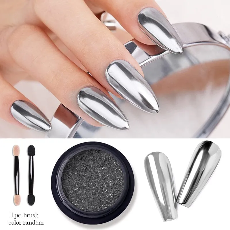 Metallic Mirror Effect Chrome Nail Powder #14