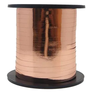 Metallic Rose Gold Curling Ribbon 228m (250yds)