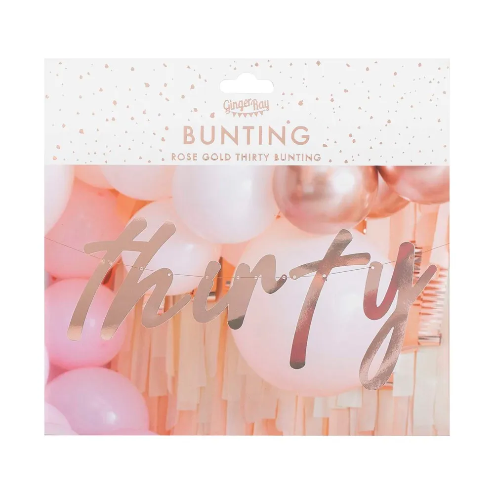 Mix it Up Rose Gold 30 Garland