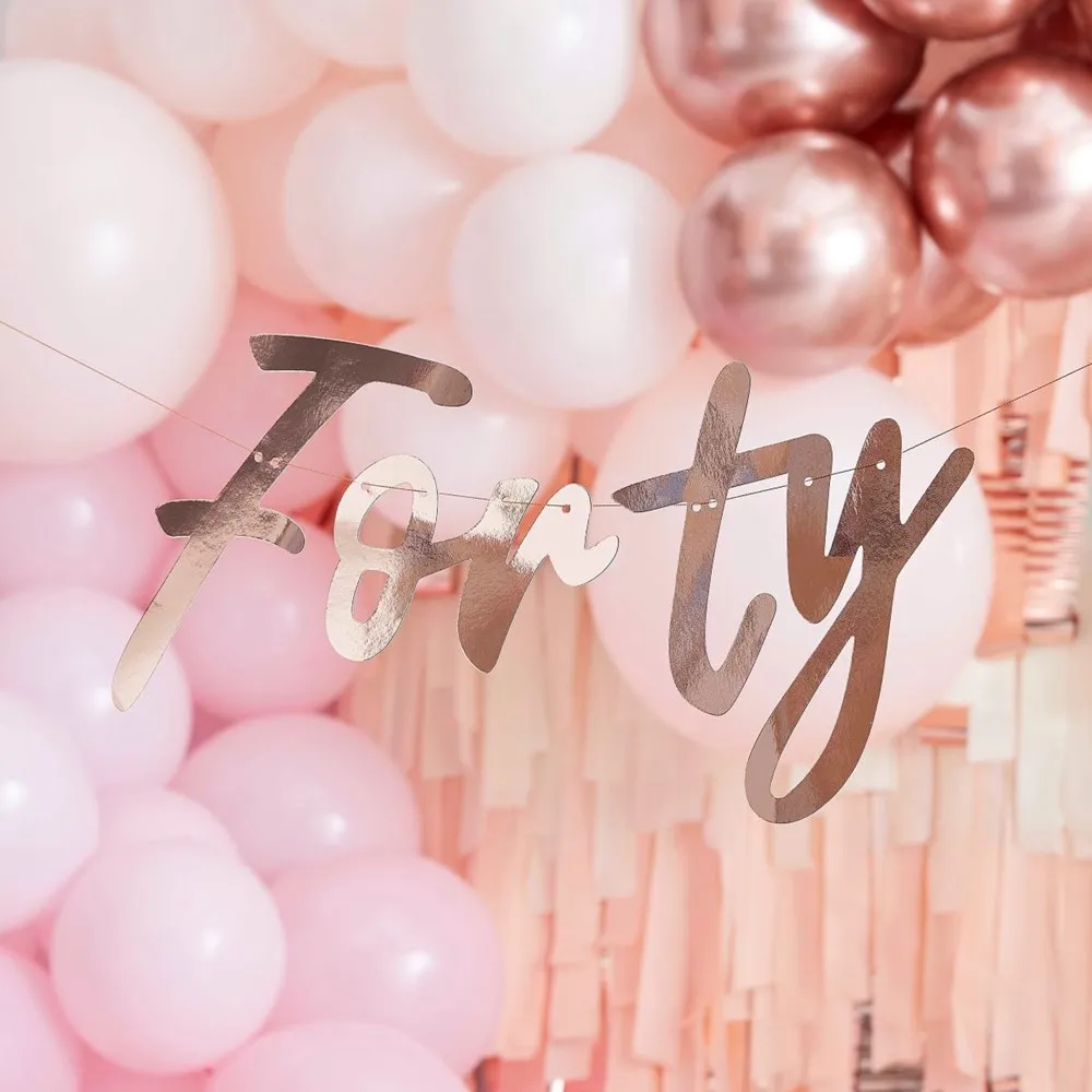 Mix it Up Rose Gold 40 Garland
