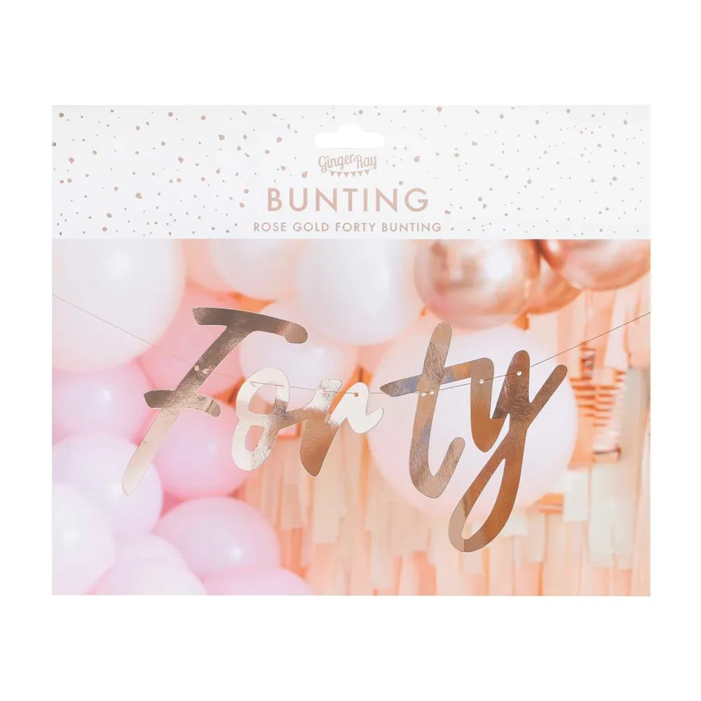 Mix it Up Rose Gold 40 Garland