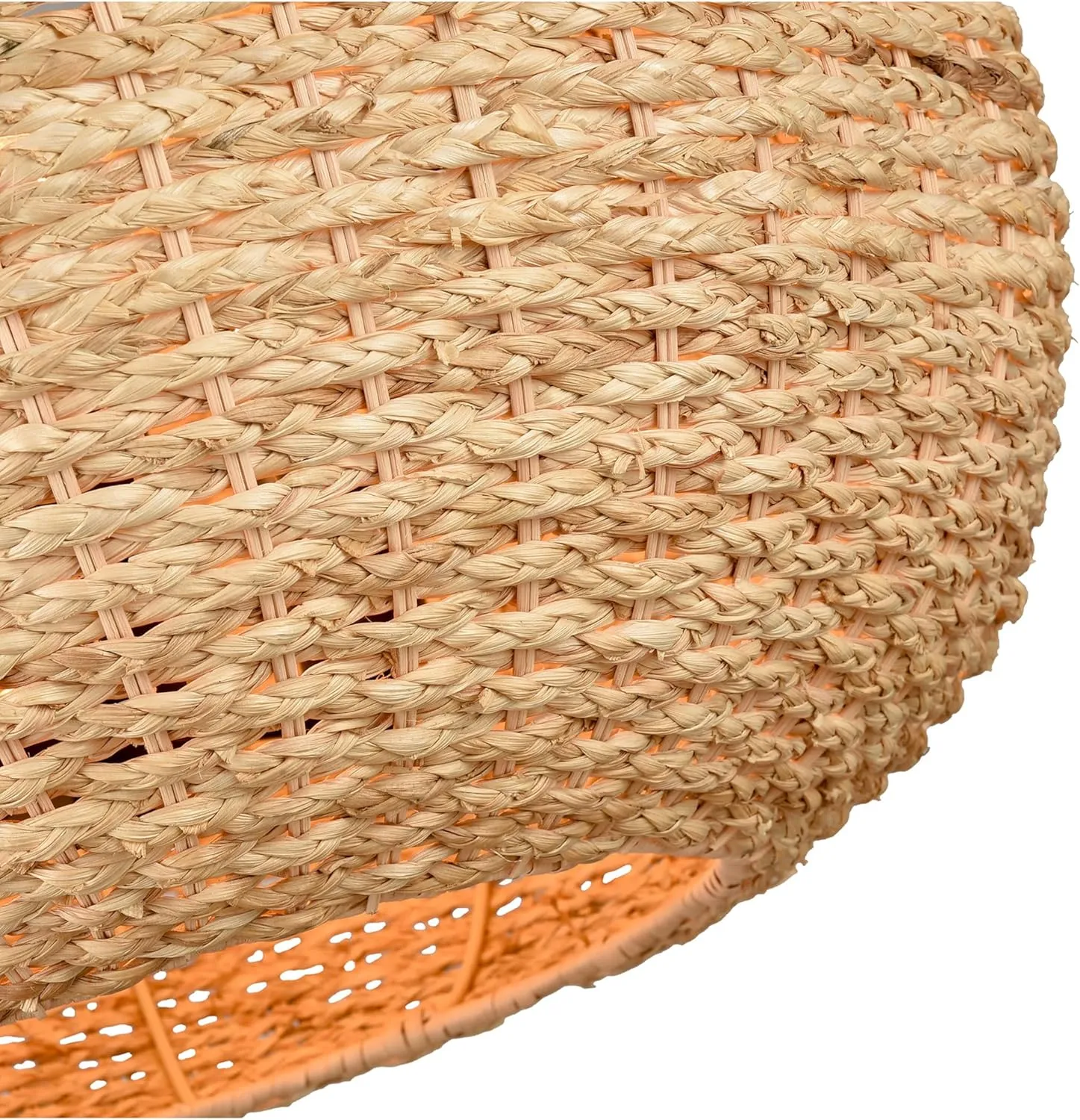 ML Lighting | Bemo Collection | 99302-OB | Indoor 3 Light Metal Pendant in Oiled Bronze with Rattan Rattan Shade | Kitchens, Dining Rooms, Living Rooms, Entryways, Hallways