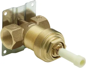 Moen S3600 Brass ExactTemp Volume Control Shower Rough-in Valve, 3/4-Inch IPS Connection