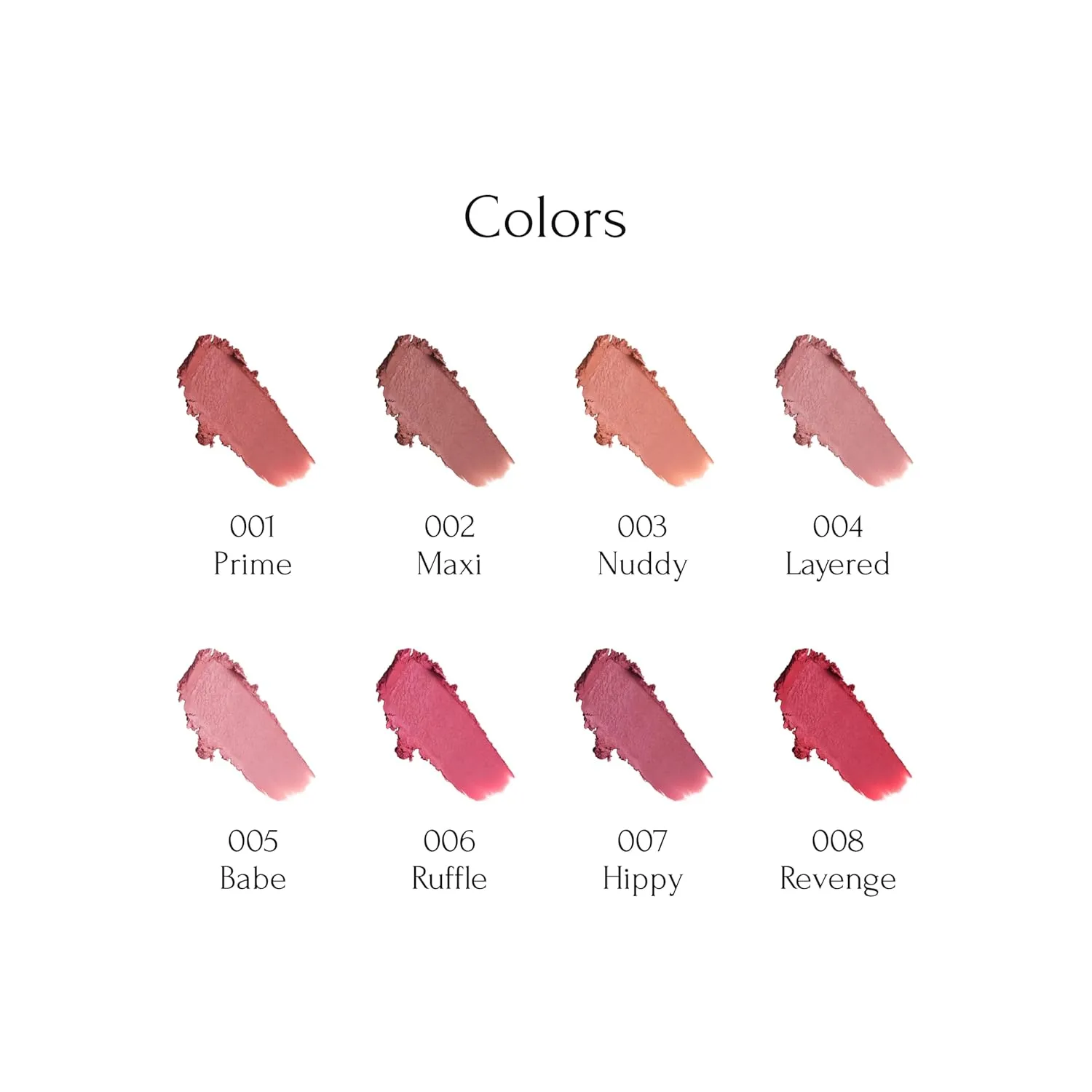 Moodwear Blur Lip Stick – Soft Blurring Tint, Long-Lasting Hydrating, Waterproof K-Beauty – MLBB & Bold Red Shades (Sleek Metallic Design) (Soft Matte Blurring Effect) (002 MAXI)