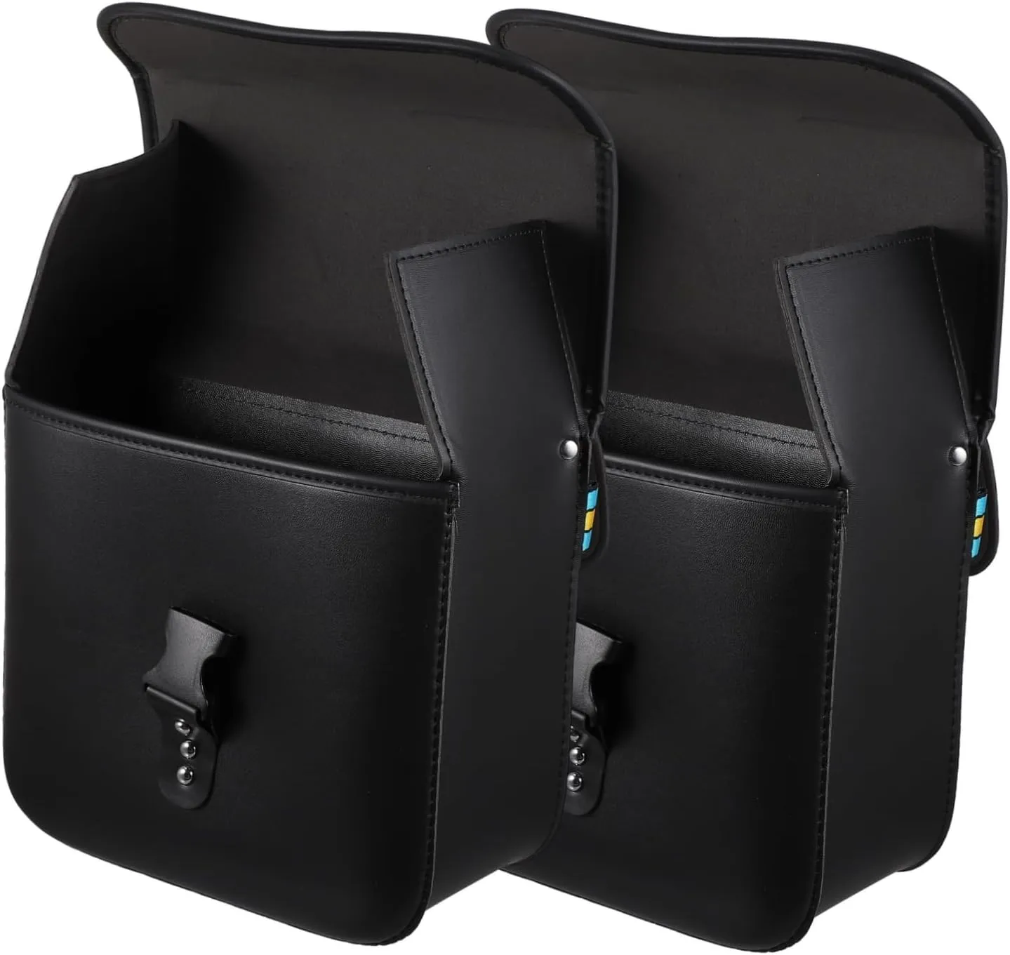 Motorcycle Travel Bag Saddle Bag Tool Roll 2-piece Luggage Rack for Motorbike Modification