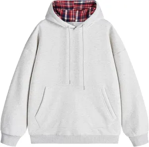 Muscularfit Drawstring Sweatshirts for Men Loose Long Sleeve Solid Casual Hooded Pullover Shirts lightweight Athletic Hoodies