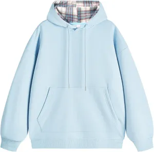 Muscularfit Drawstring Sweatshirts for Men Loose Long Sleeve Solid Casual Hooded Pullover Shirts lightweight Athletic Hoodies