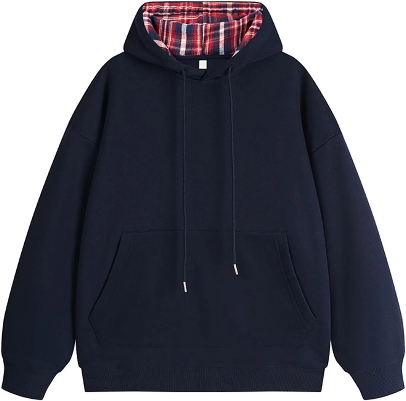 Muscularfit Drawstring Sweatshirts for Men Loose Long Sleeve Solid Casual Hooded Pullover Shirts lightweight Athletic Hoodies