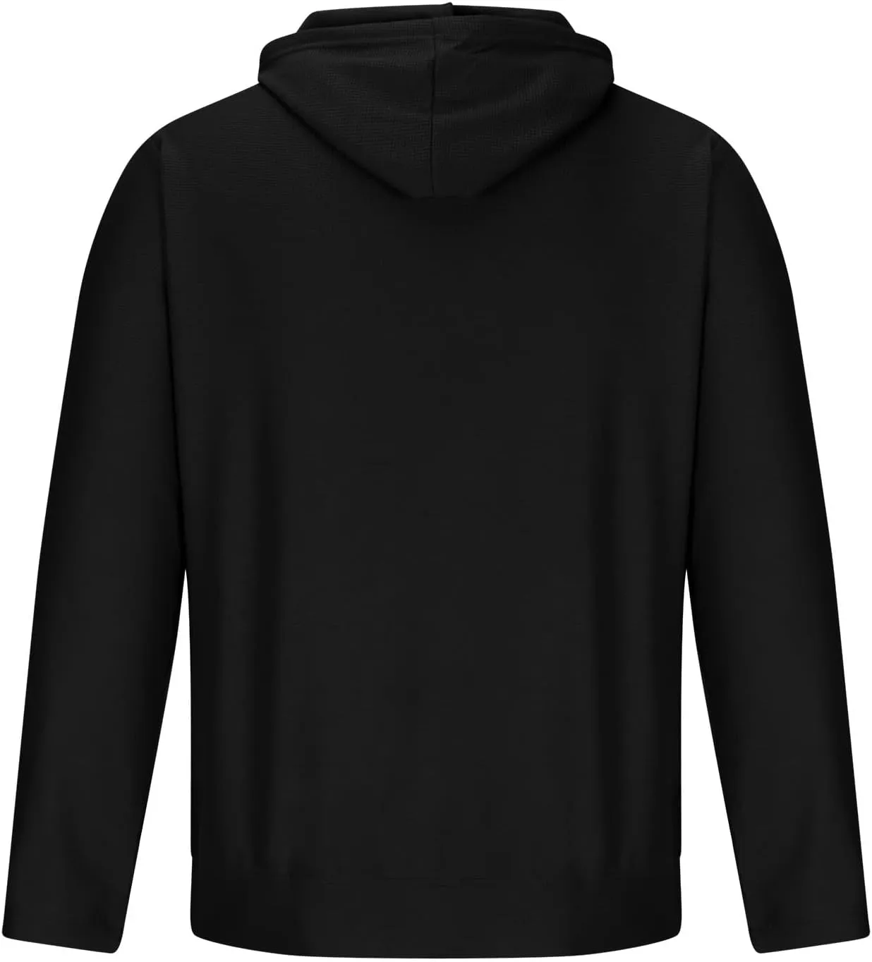 Muscularfit Hooded Sweatshirt Men Casual Loose Drawstring Gym Hooded Shirt Long Sleeve Solid Lightweight Pullover Shirts 2024