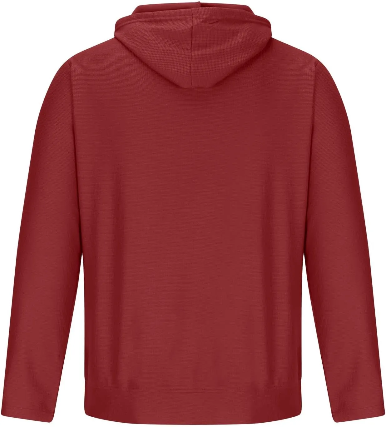 Muscularfit Hooded Sweatshirt Men Casual Loose Drawstring Gym Hooded Shirt Long Sleeve Solid Lightweight Pullover Shirts 2024