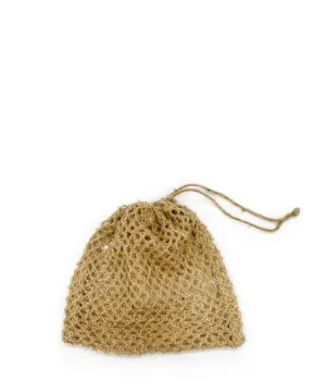 Natural Jute Mesh Pouch