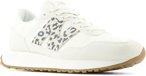 New Balance Women's 237 V1 Sneaker, Sea Salt/Black/Gold Metallic, 9.5