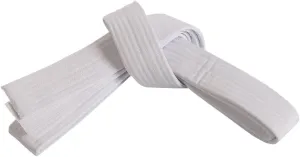 NEW White Karate Uniform, Gi 6.5 oz Adult Kids w/White belt Tae Kwon Do