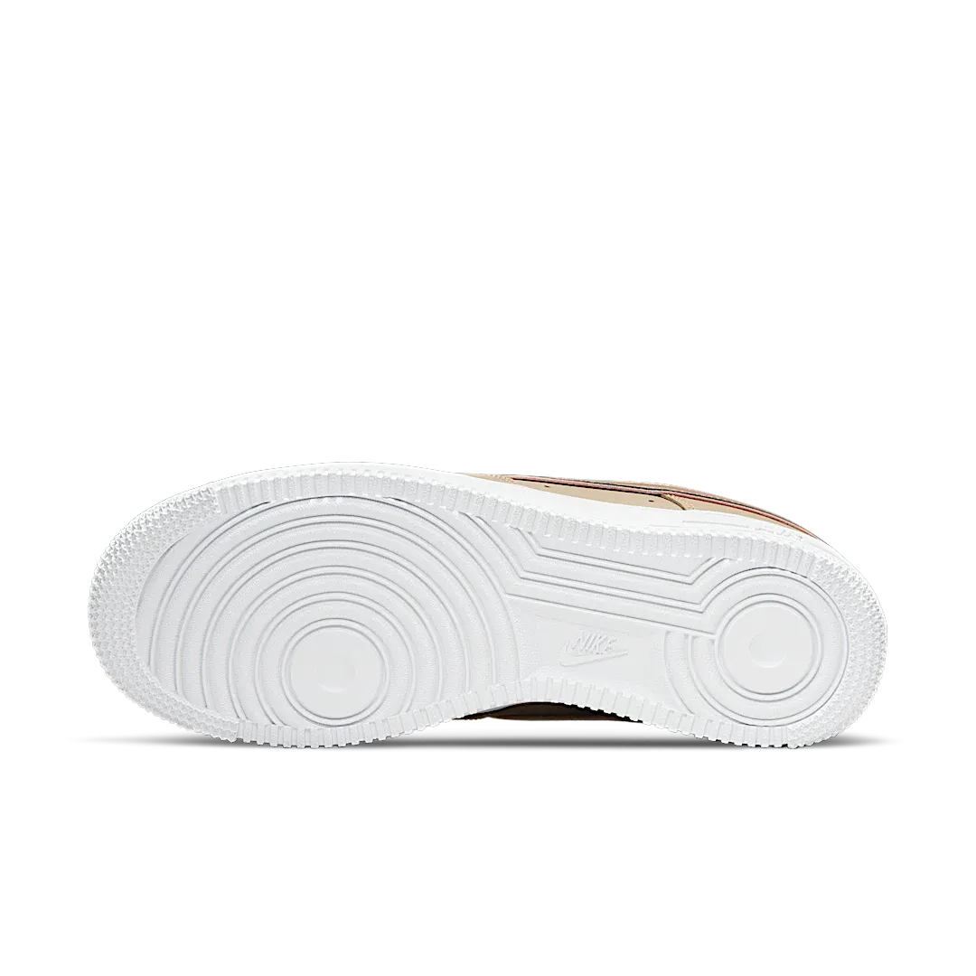 Nike Air Force 1 '07 Tan Metallic Rose Gold