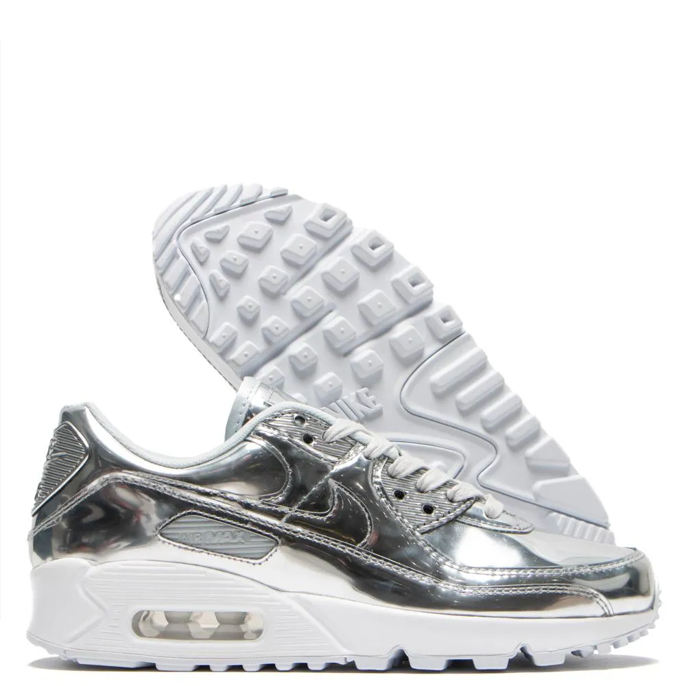 Nike Women's Air Max 90 SP / Metallic Chrome