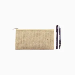 Nova Jute Pencil Case