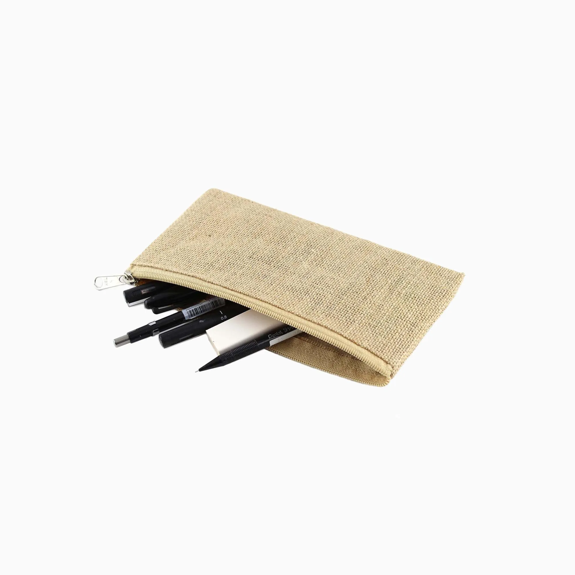 Nova Jute Pencil Case