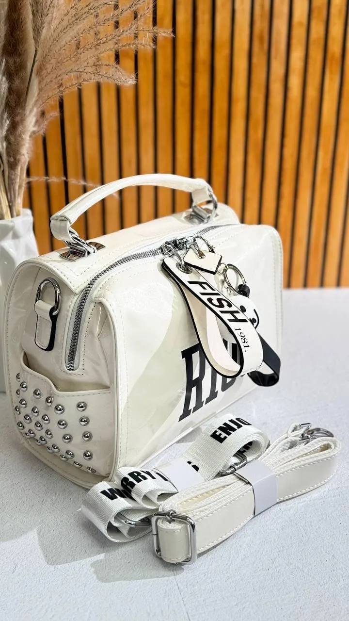 NYC Glam – A Bold Statement Bag with Futuristic Shine
