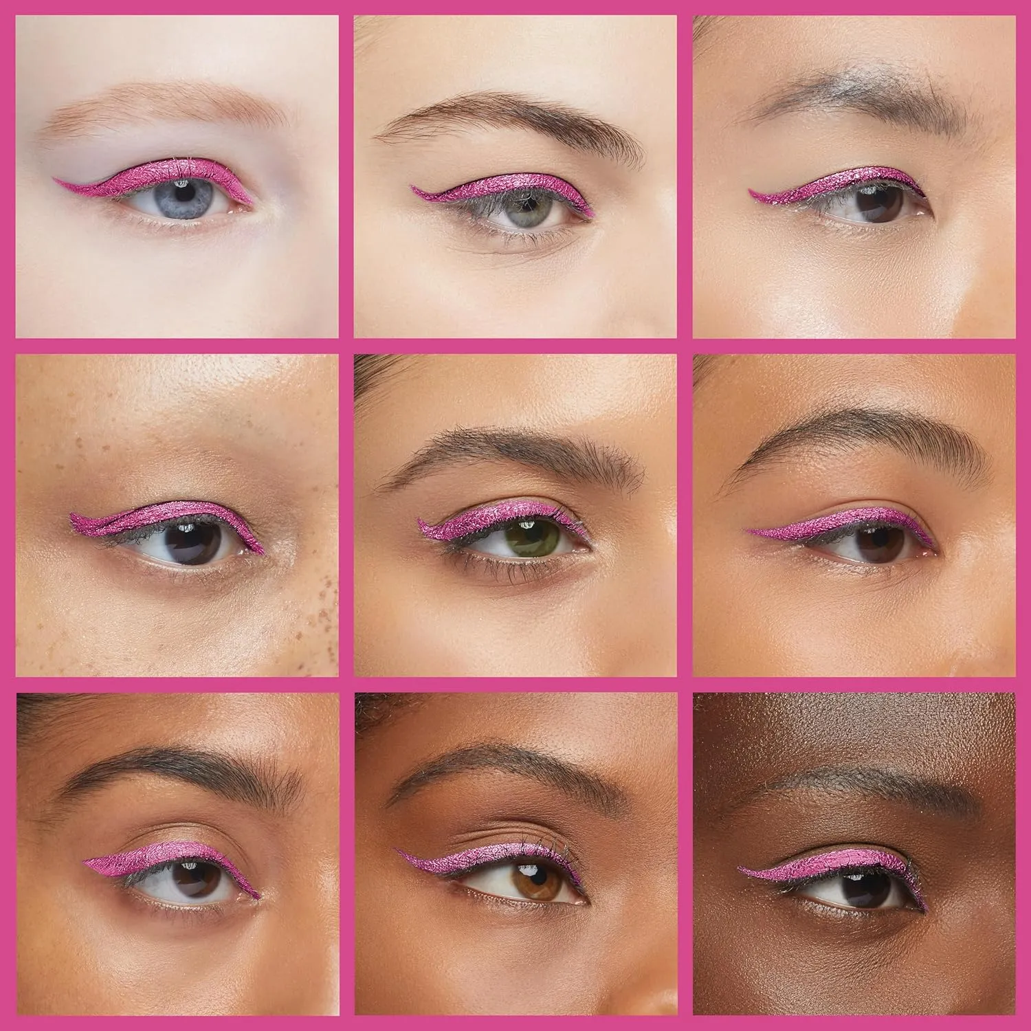 NYX PROFESSIONAL MAKEUP Epic Wear Metallic Liquid Liner, Long-Lasting Waterproof Eyeliner - Fuschia Metal