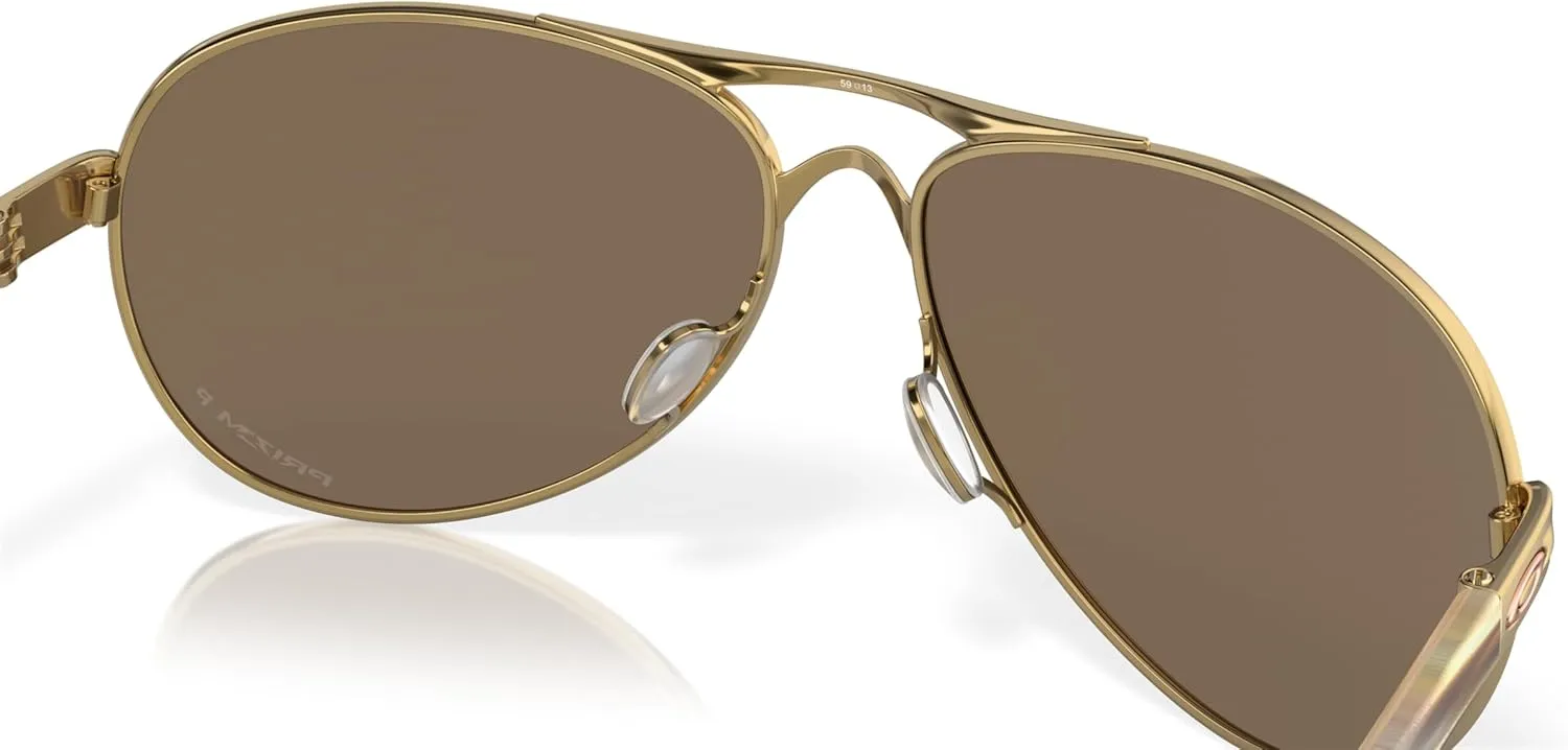 Oakley Women's Oo4079 Feedback Aviator Sunglasses