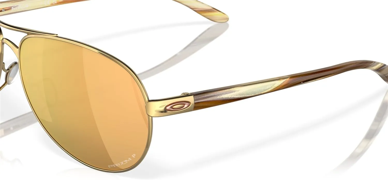Oakley Women's Oo4079 Feedback Aviator Sunglasses