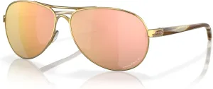 Oakley Women's Oo4079 Feedback Aviator Sunglasses