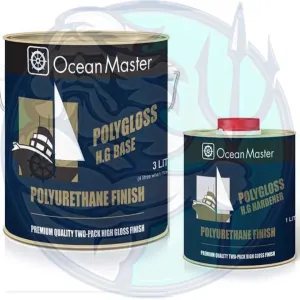OceanMaster POLYGLOSS FINISH CLEAR GLOSS Set