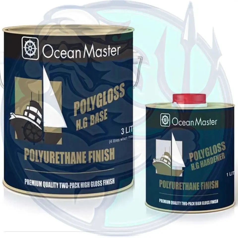 OceanMaster POLYGLOSS FINISH CLEAR GLOSS Set