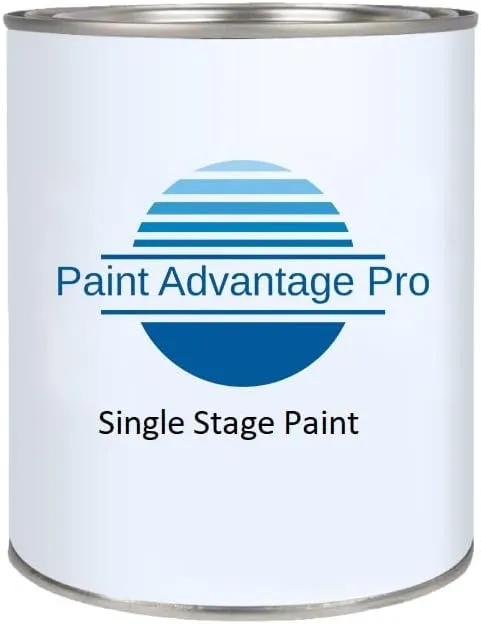 Paint Advantage Pro Paint For GULFSTREAM MOTORHOME 859 SOLID GOLD METALLIC Quart of Single Stage Automotive Paint